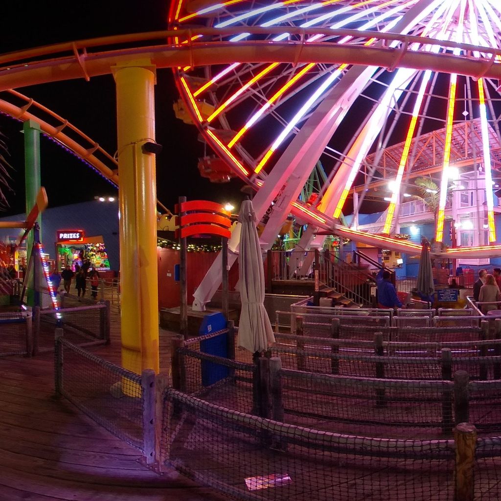 Santa Monica Pier Scene 2