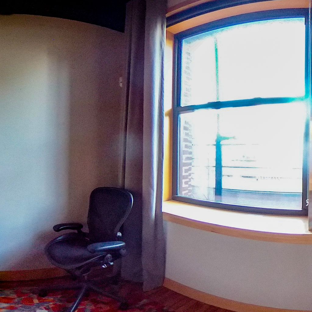 Inside South East corner office