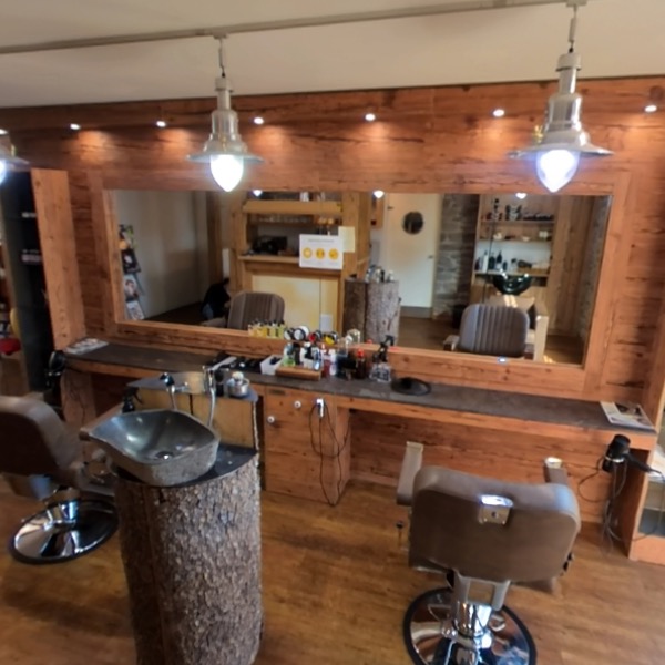 Barbershop hinten