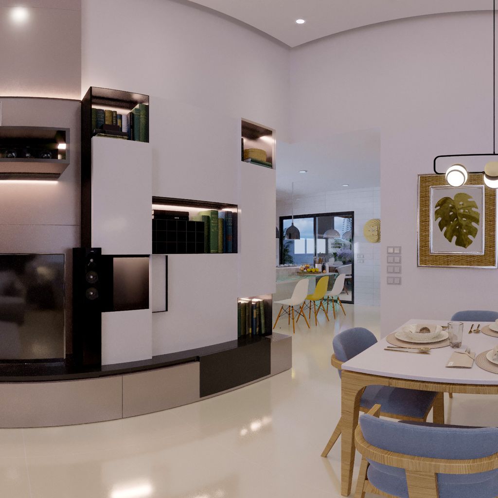 Sala Estar e Jantar