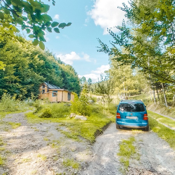 Pristupova cesta, stavebni parce