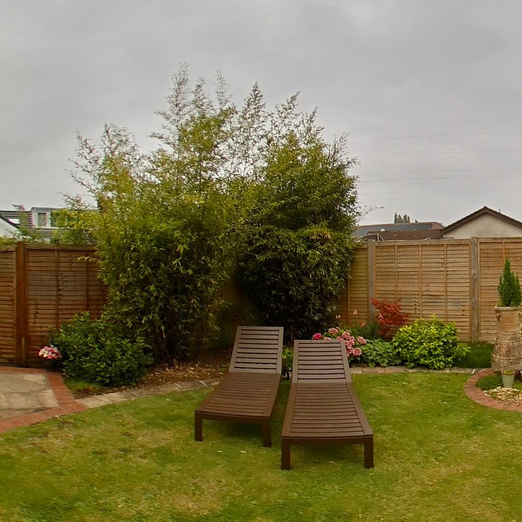 Rear garden