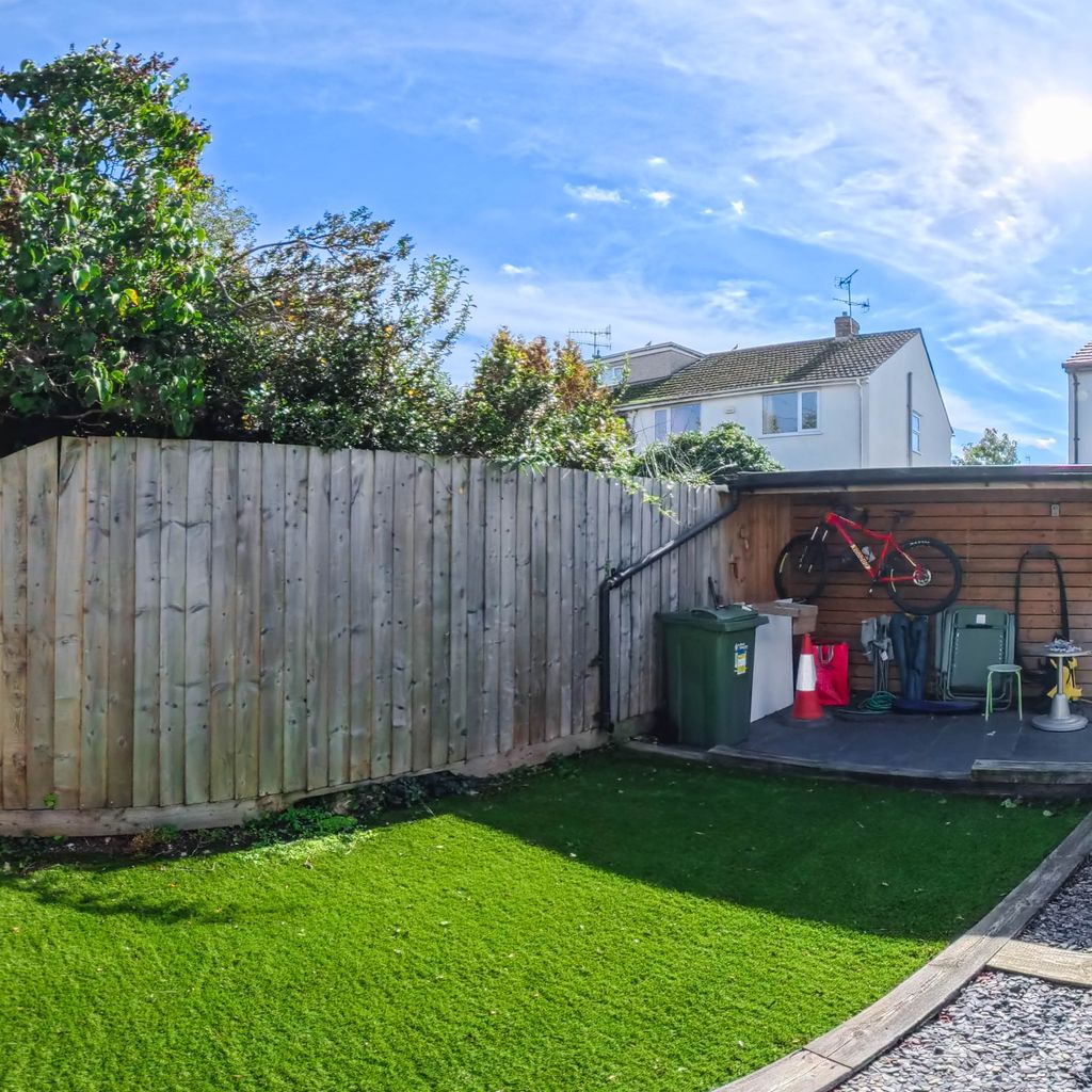 Rear garden