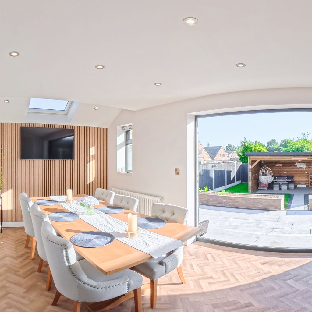 Open plan Kitchen and dining