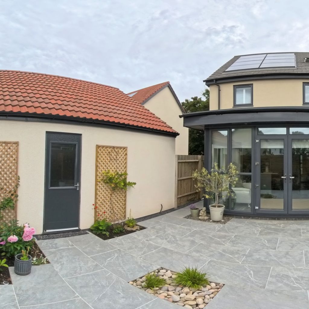 Rear garden 