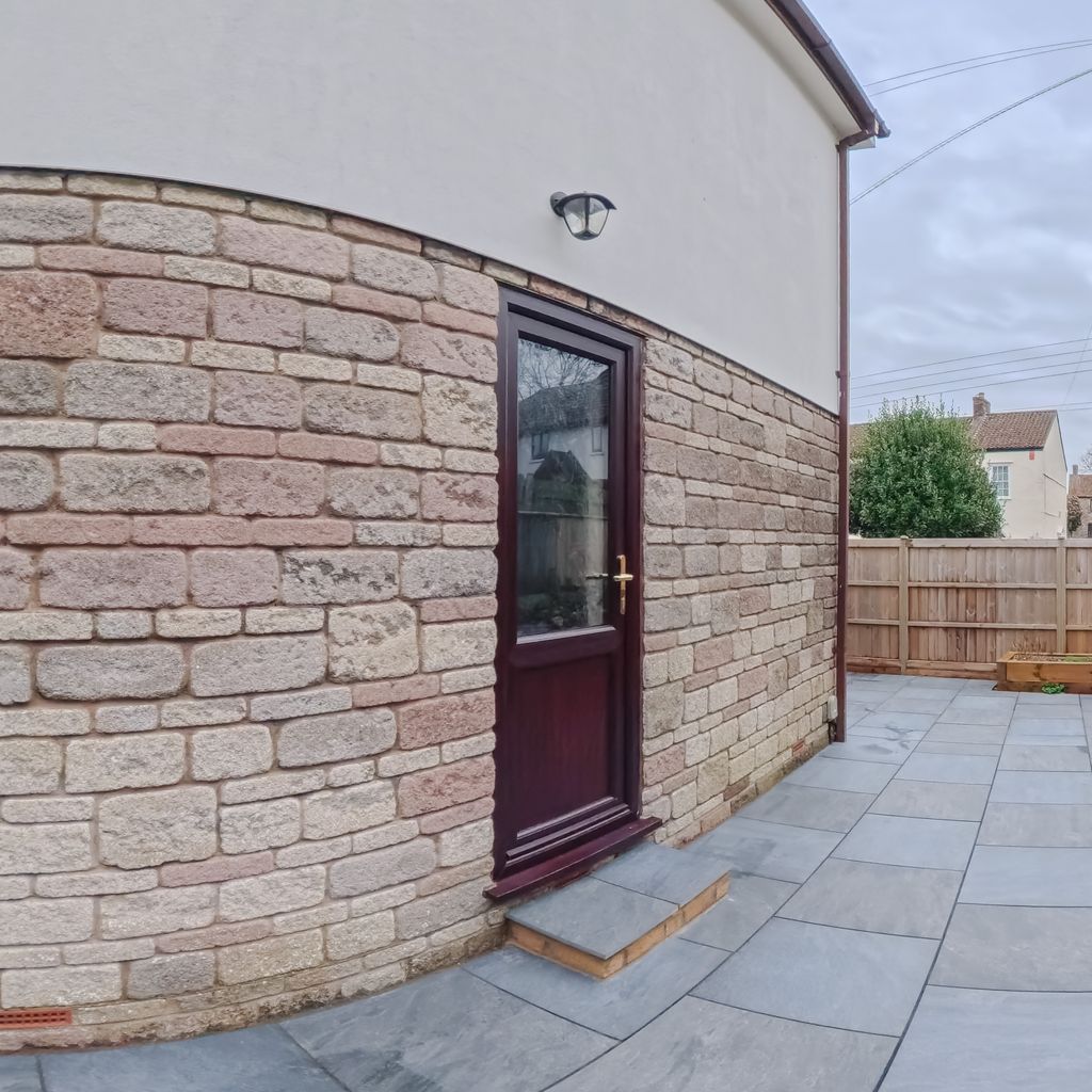 Rear garden