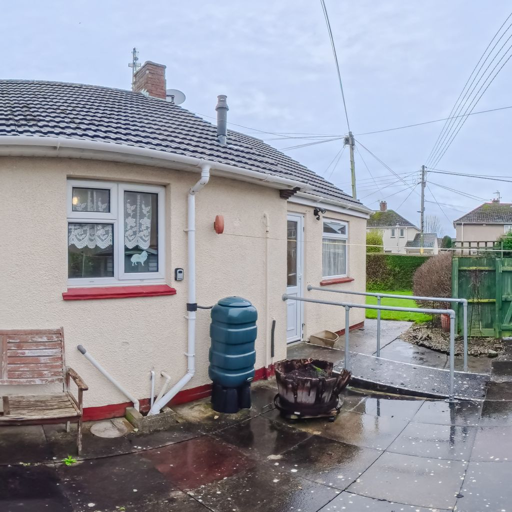 Rear garden