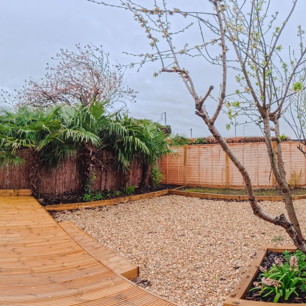 Rear garden