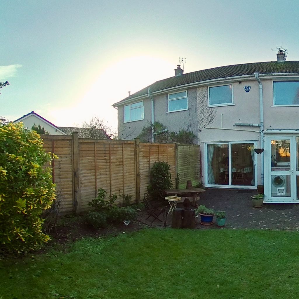 Rear garden