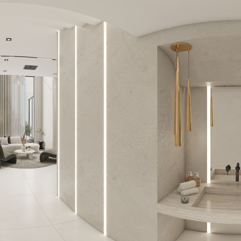 Family wash area 