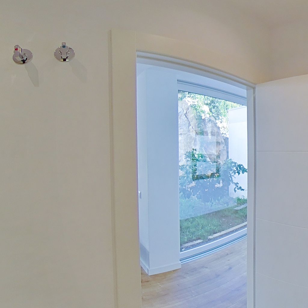 Bathroom hallway