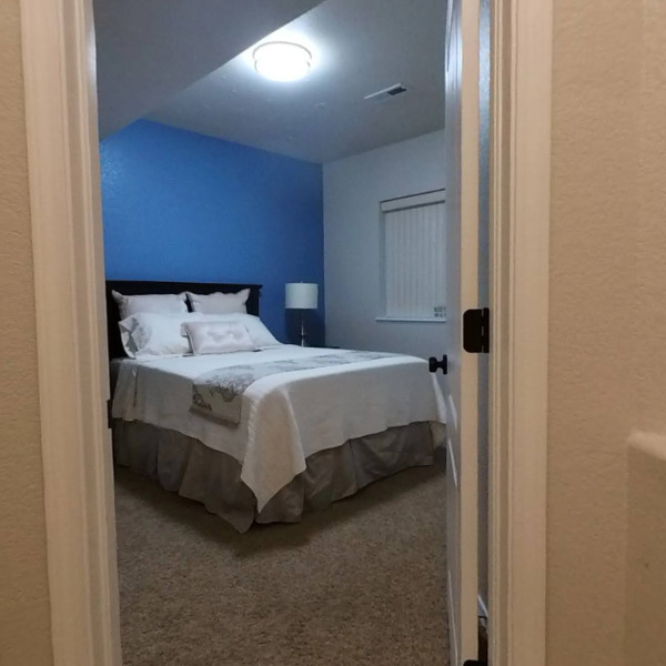 Basement Hallway Bedroom 3