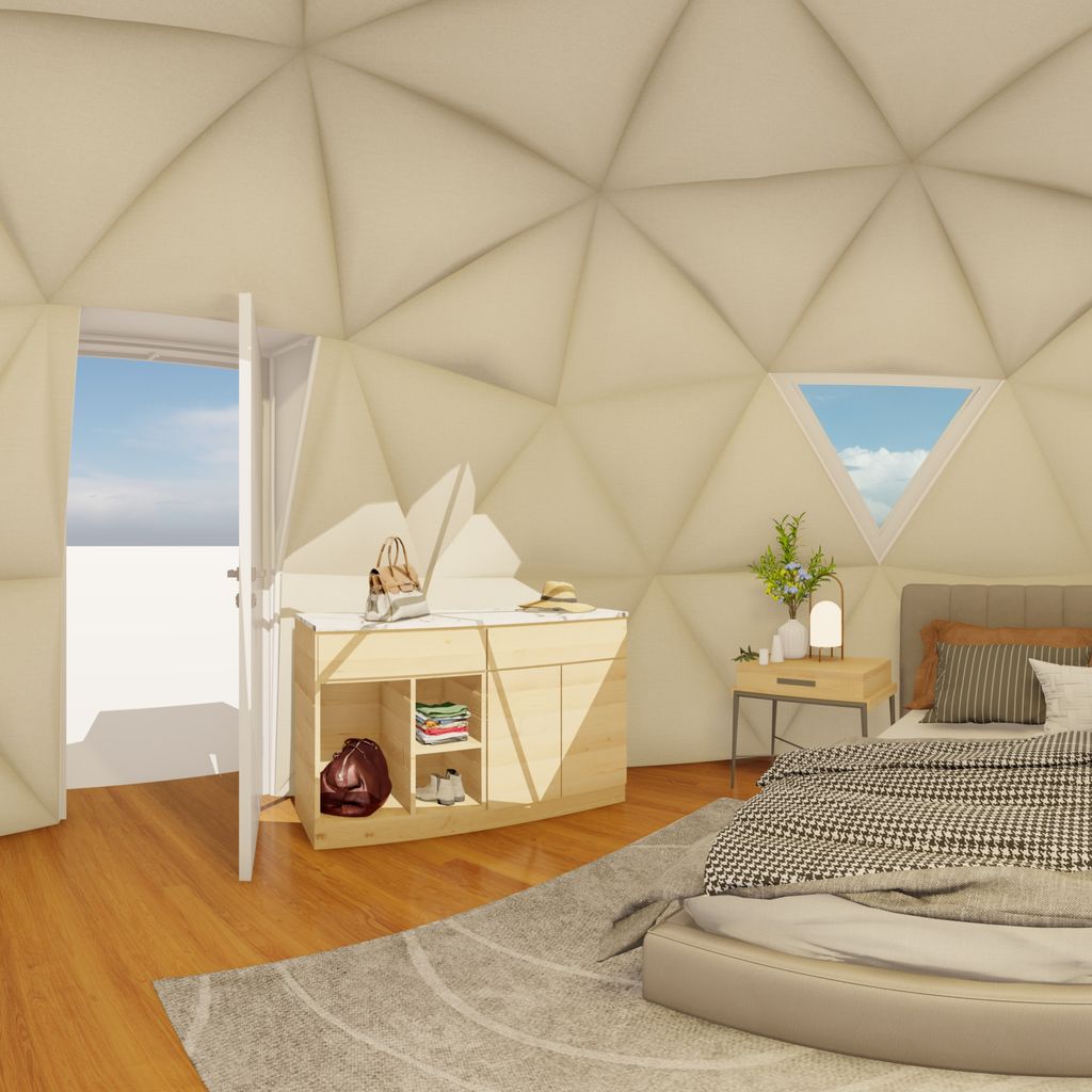 6mGlampingDomeInteror