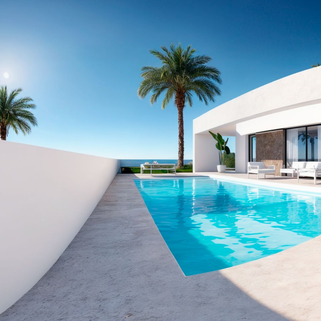 Vista piscina