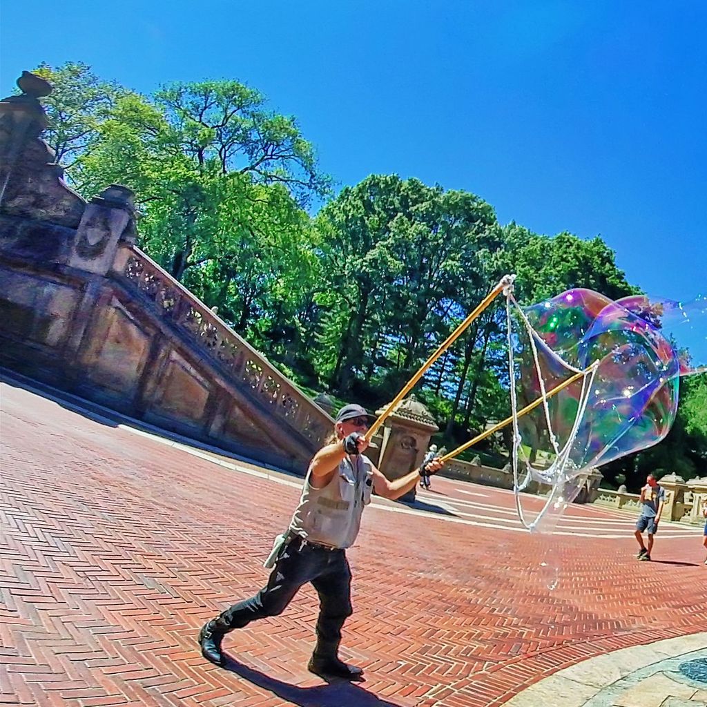 Bethesda Fountain - Bubbles