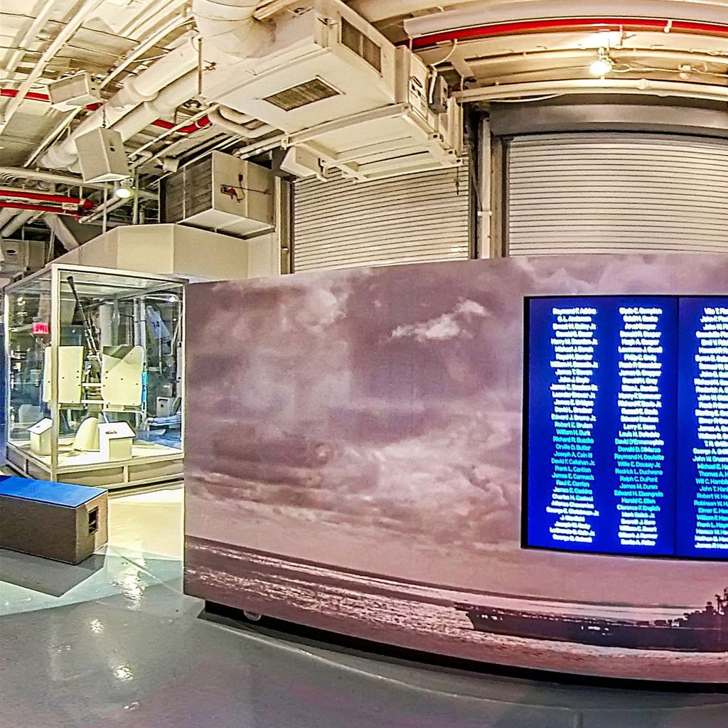 USS Intrepid - Sign