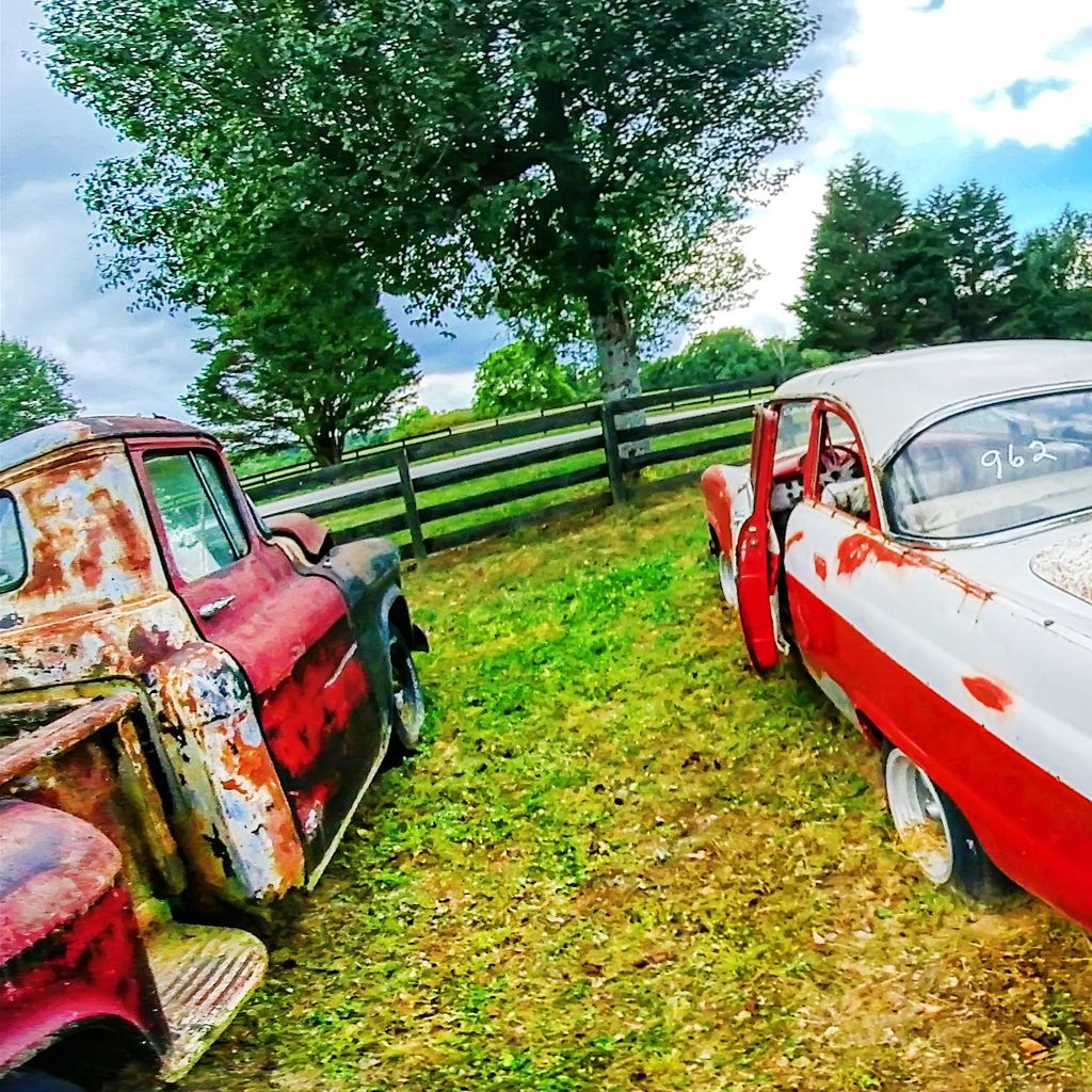 1955 Ford Club Sedan - Back