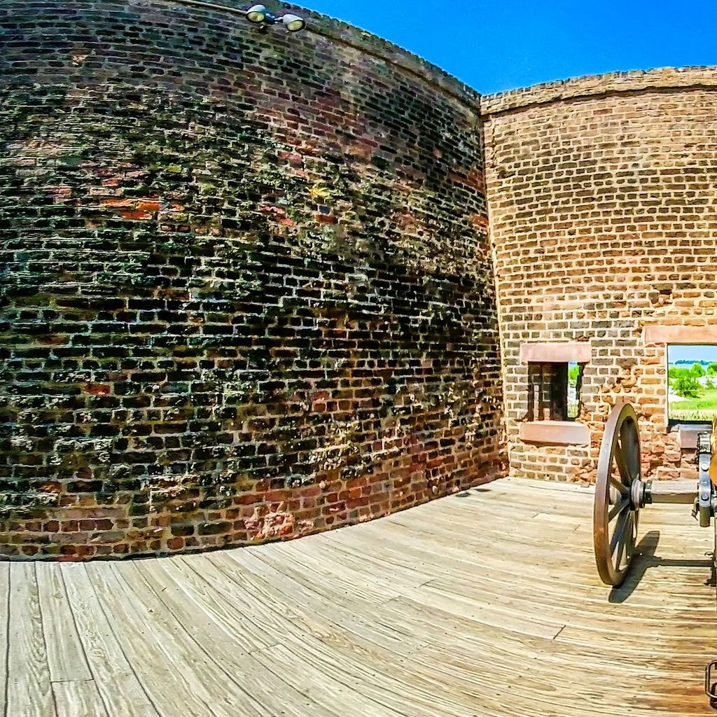 Fort Jackson - Inside Cannon