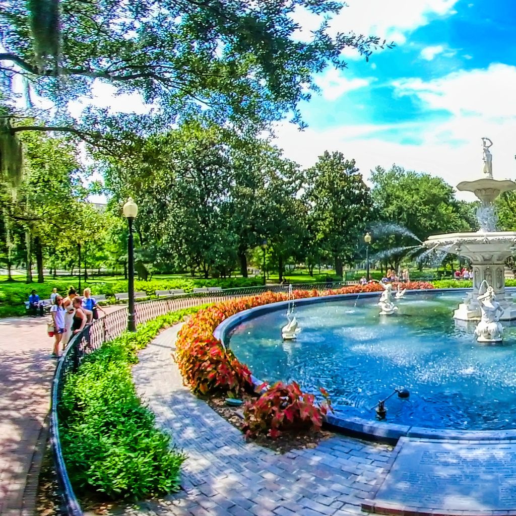 Forsyth Park Fountain 360