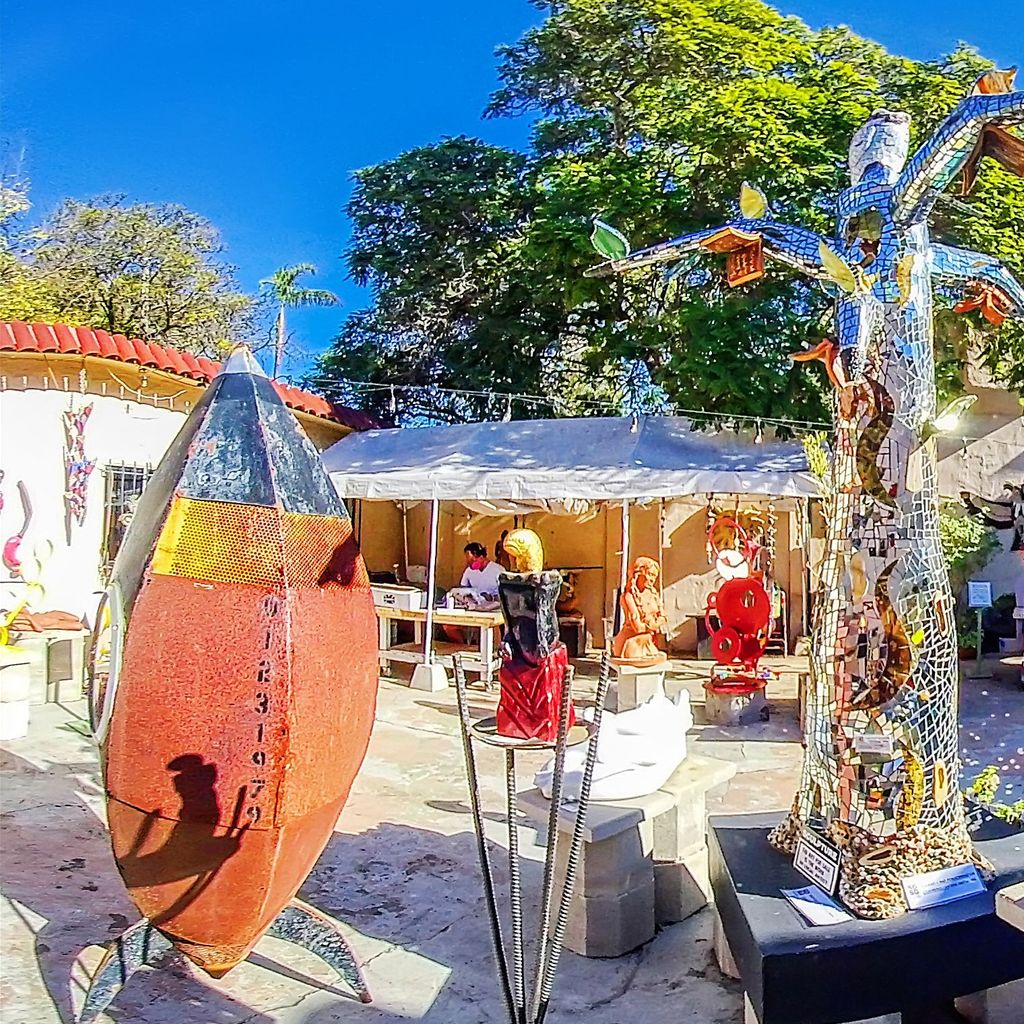 Spanish Village Art Center - Sculpture 3