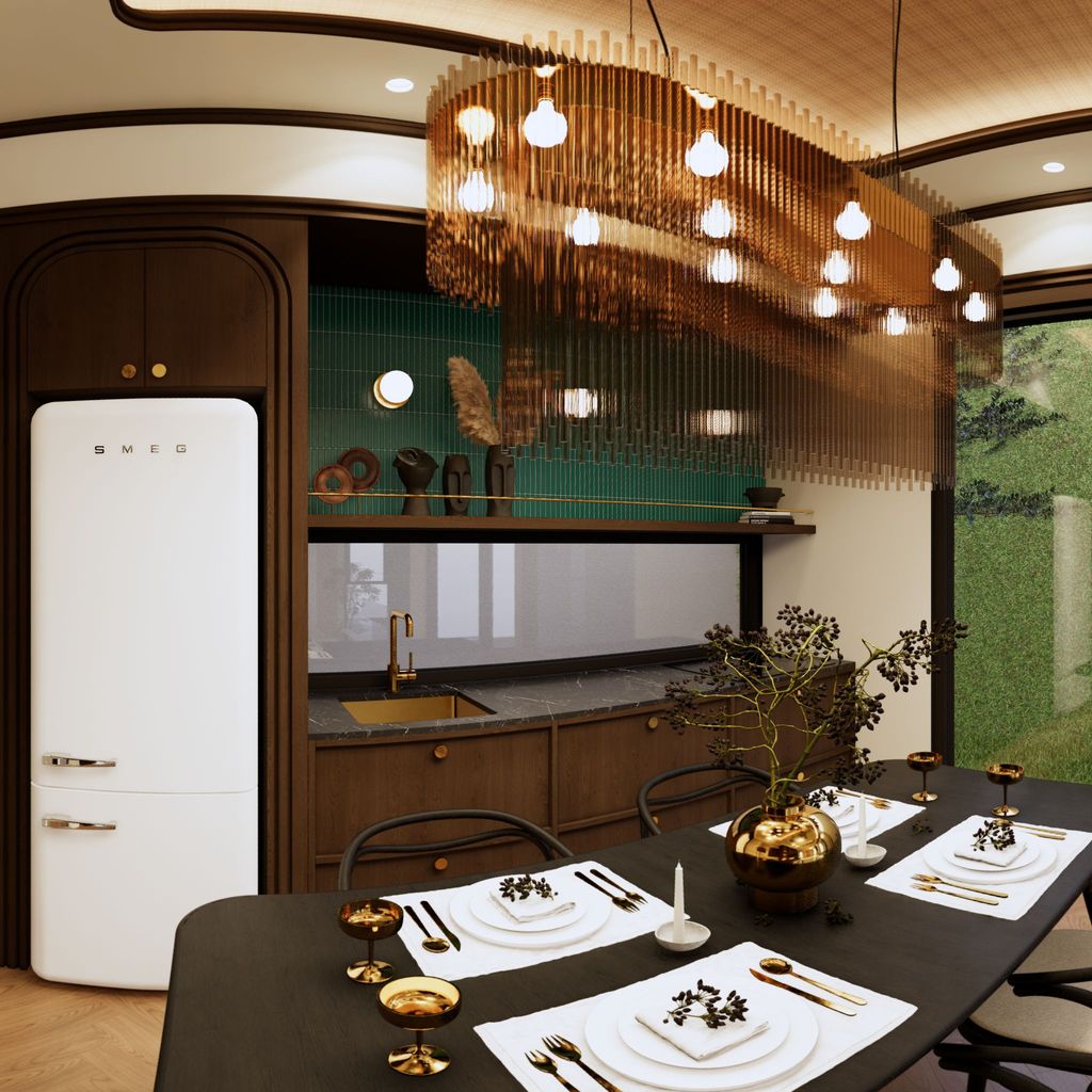 DINING & KITCHEN AREA